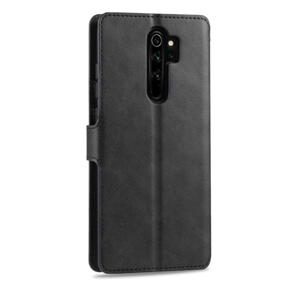 Flip Case voor Xiaomi Redmi Note 8 Pro Azns Leereffect