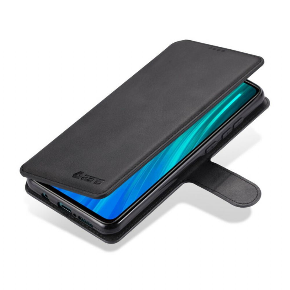 Flip Case voor Xiaomi Redmi Note 8 Pro Azns Leereffect