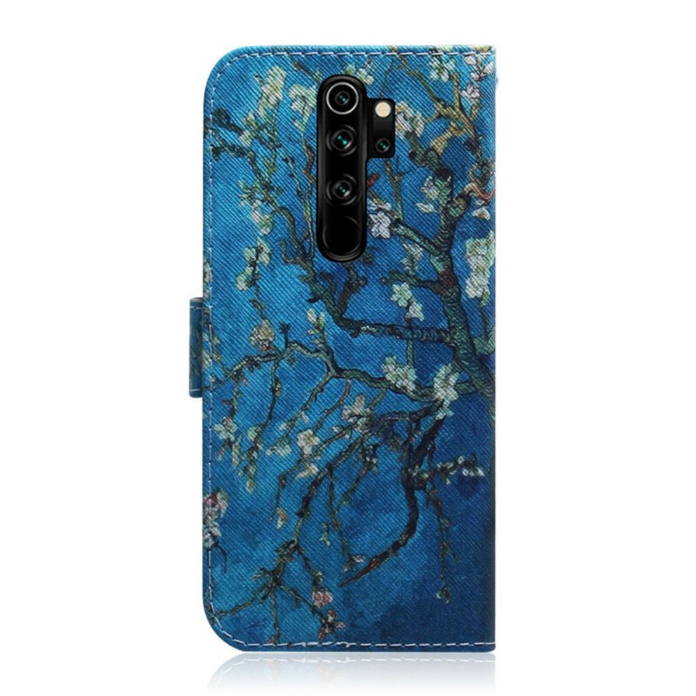 Flip Case voor Xiaomi Redmi Note 8 Pro Bloeiende Takken