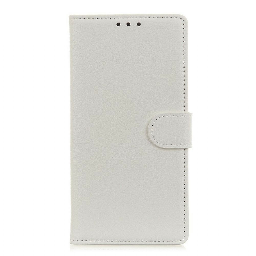 Flip Case voor Xiaomi Redmi Note 8 Pro Faux Leather Litchi Traditie