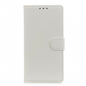 Flip Case voor Xiaomi Redmi Note 8 Pro Faux Leather Litchi Traditie