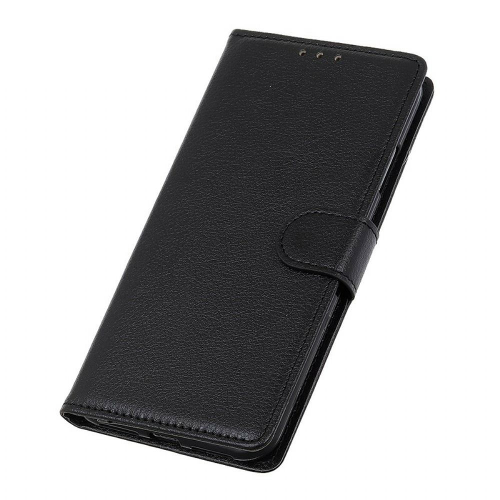 Flip Case voor Xiaomi Redmi Note 8 Pro Faux Leather Litchi Traditie