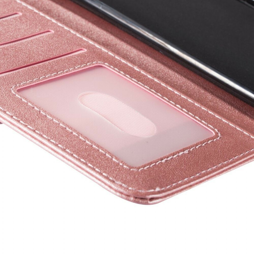 Flip Case voor Xiaomi Redmi Note 8 Pro Portemonnee Met Koord