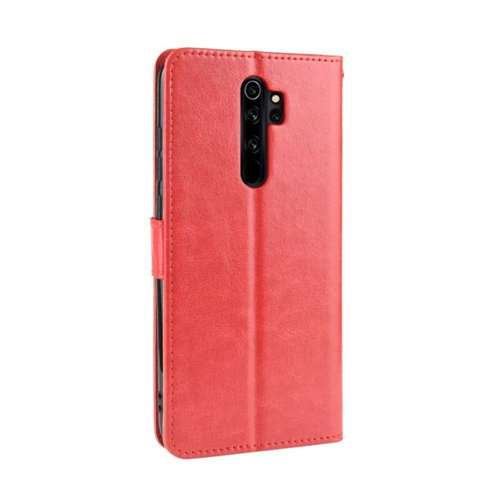 Folio-hoesje voor Xiaomi Redmi Note 8 Pro Flitsachtig Kunstleer