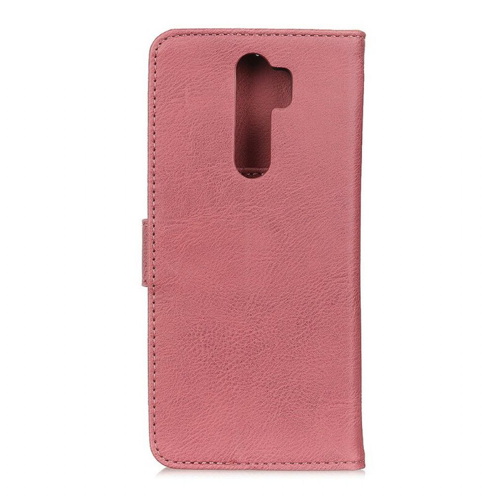 Folio-hoesje voor Xiaomi Redmi Note 8 Pro Imitatieleer Khazneh