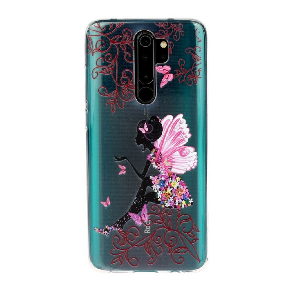 Hoesje voor Xiaomi Redmi Note 8 Pro Bloemenfee