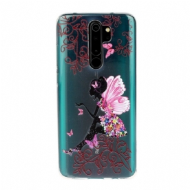 Hoesje voor Xiaomi Redmi Note 8 Pro Bloemenfee