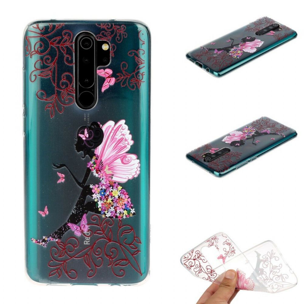 Hoesje voor Xiaomi Redmi Note 8 Pro Bloemenfee