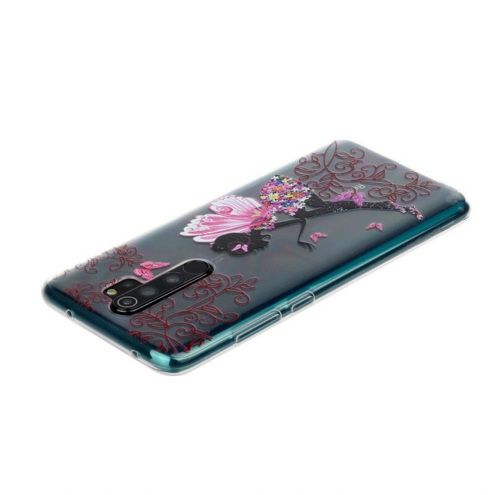 Hoesje voor Xiaomi Redmi Note 8 Pro Bloemenfee