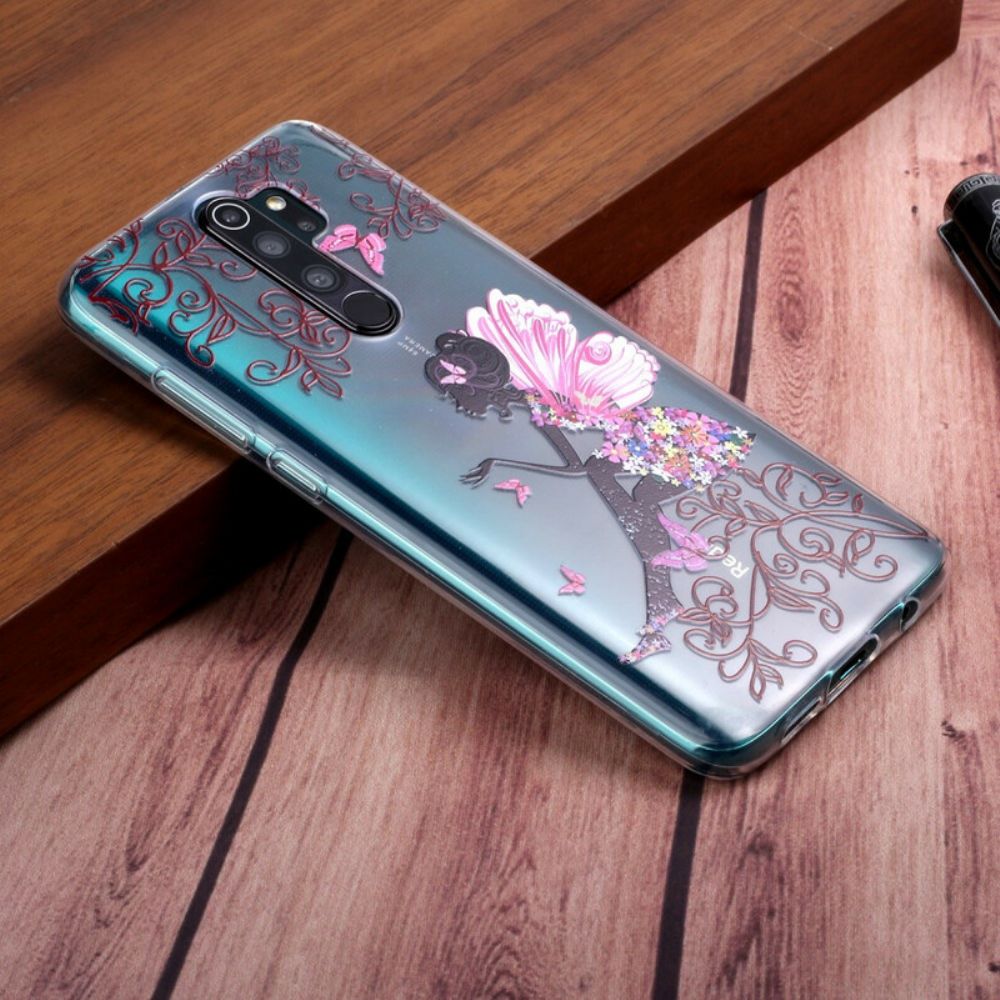 Hoesje voor Xiaomi Redmi Note 8 Pro Bloemenfee