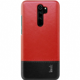 Hoesje voor Xiaomi Redmi Note 8 Pro Imak Ruiyi-serie Leereffect