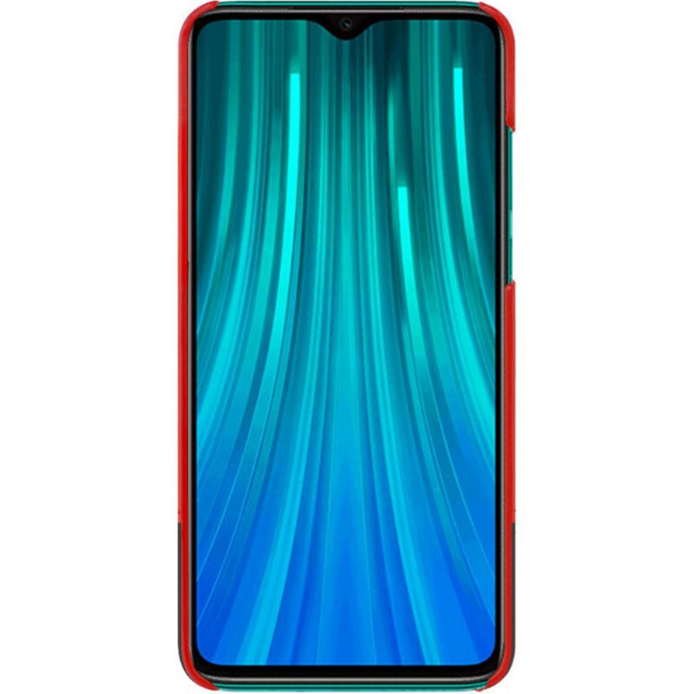 Hoesje voor Xiaomi Redmi Note 8 Pro Imak Ruiyi-serie Leereffect