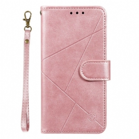 Leren Hoesje voor Xiaomi Redmi Note 8 Pro Diamant Kunstleer