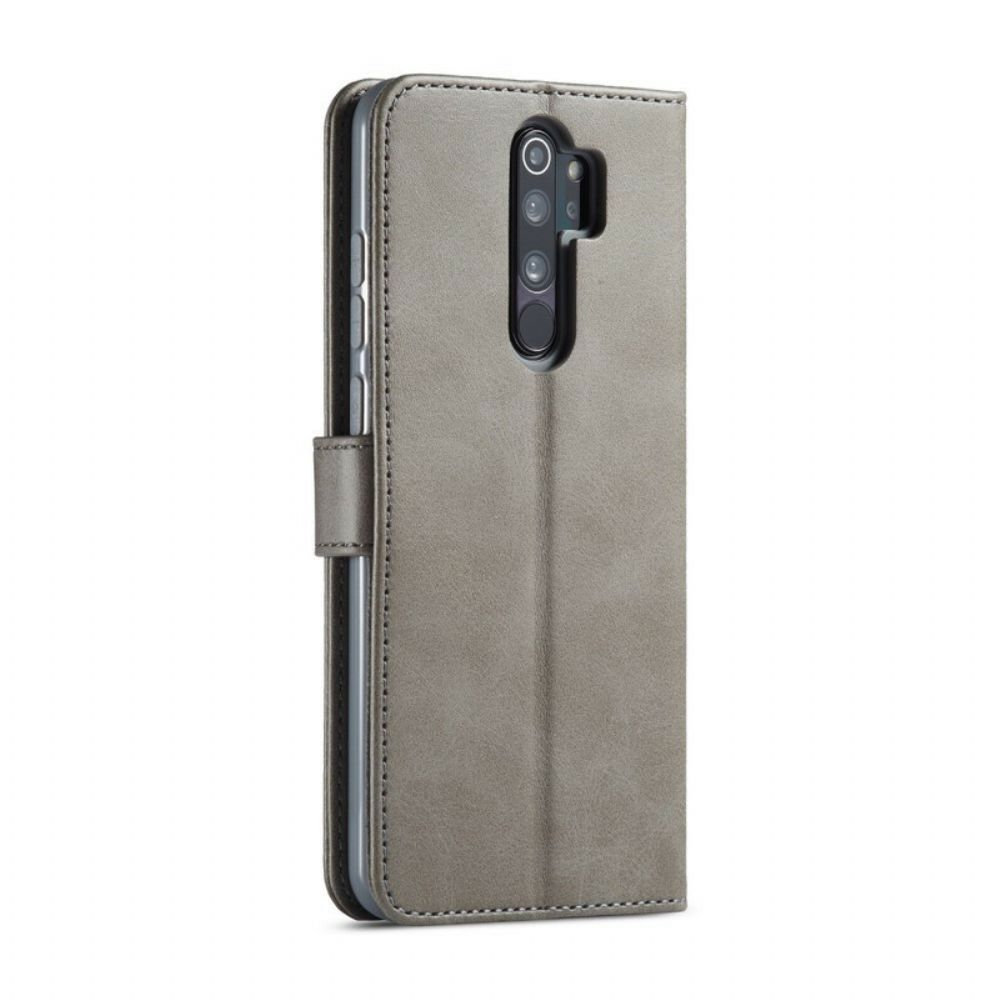 Leren Hoesje voor Xiaomi Redmi Note 8 Pro Lc.imeeke Ledereffect