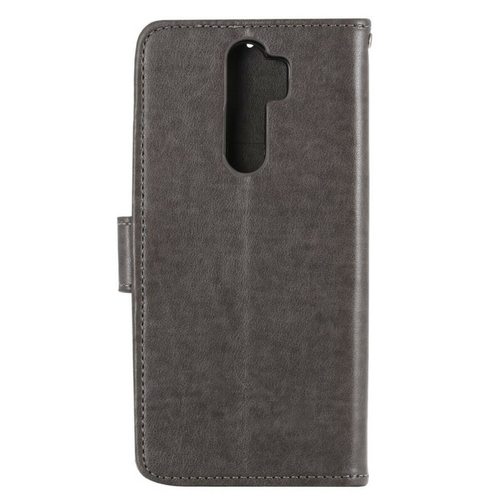 Leren Hoesje voor Xiaomi Redmi Note 8 Pro Met Ketting Band Mijmering