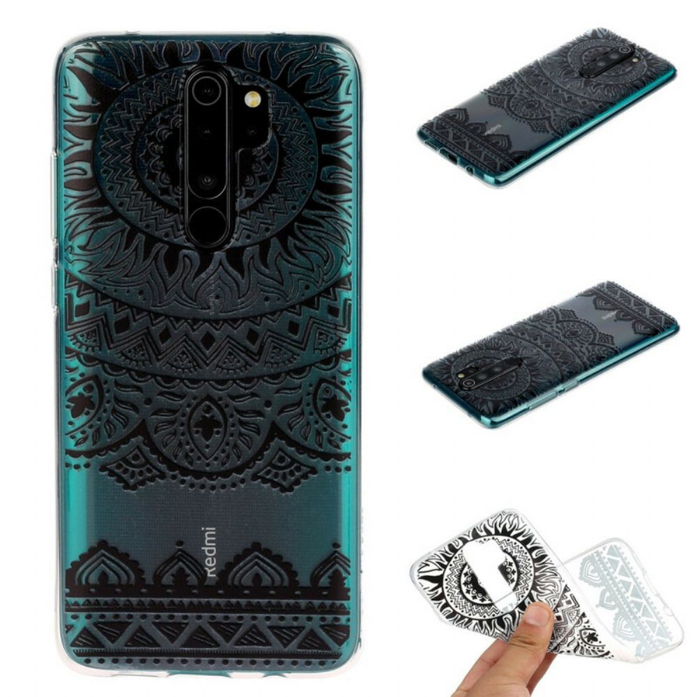 Telefoonhoesje voor Xiaomi Redmi Note 8 Pro Bloemenmandala