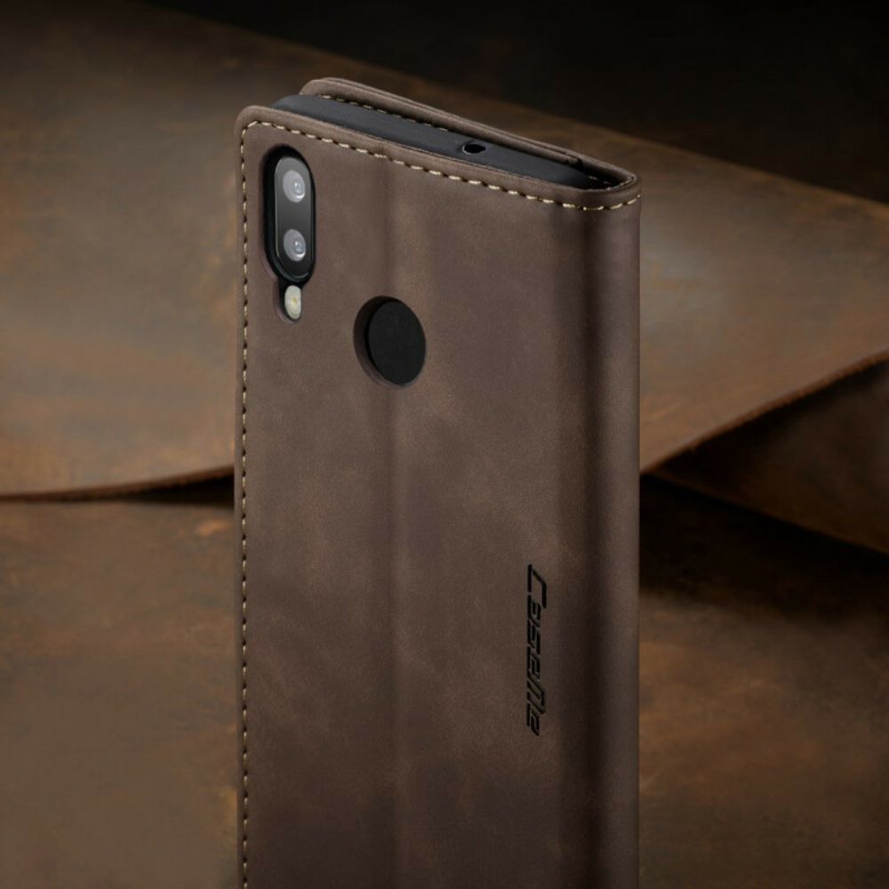 Bescherming Hoesje voor Huawei P Smart 2019 / Honor 10 Lite Folio-hoesje Caseme Kunstleer