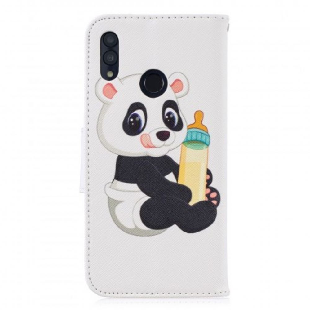 Folio-hoesje voor Huawei P Smart 2019 / Honor 10 Lite Babypanda