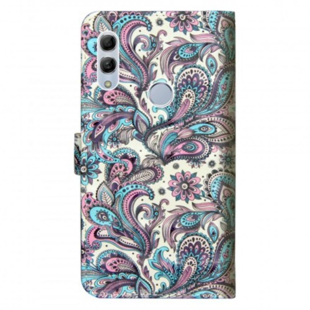 Folio-hoesje voor Huawei P Smart 2019 / Honor 10 Lite Bloemen Patronen