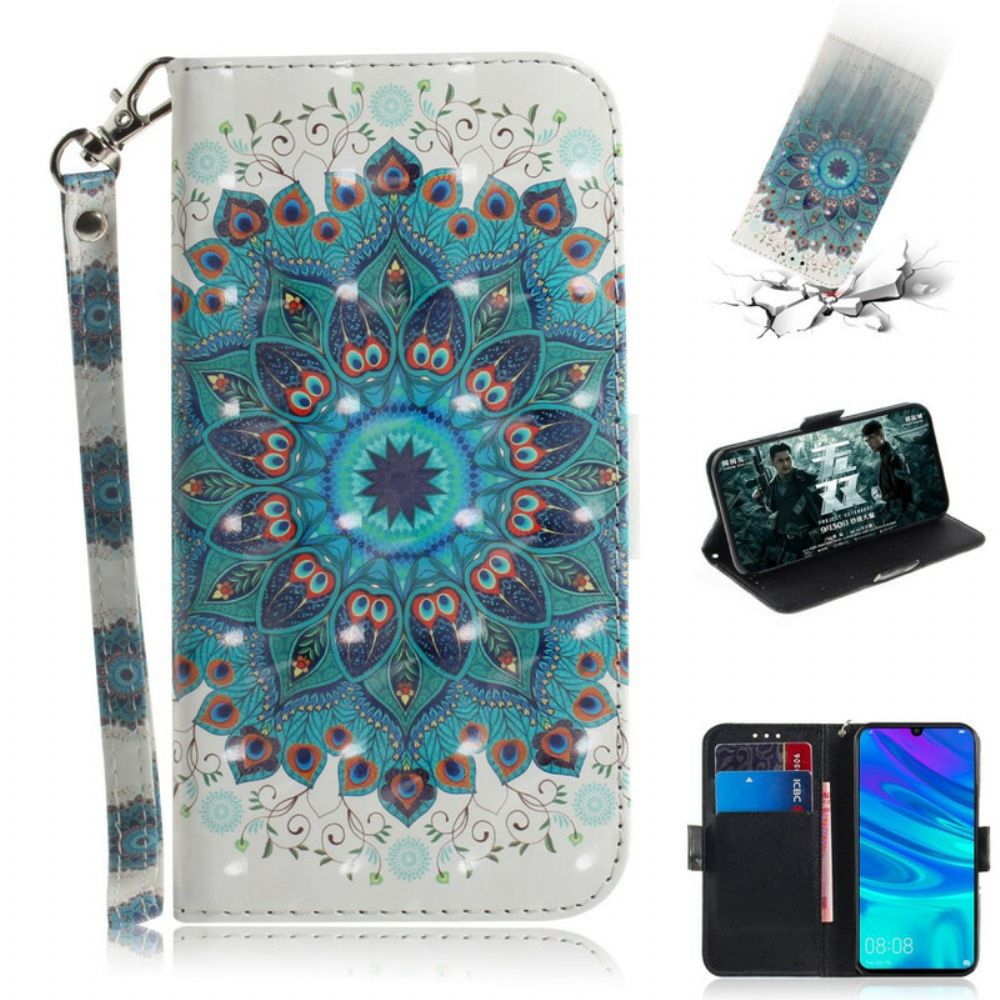 Folio-hoesje voor Huawei P Smart 2019 / Honor 10 Lite Meesterlijke Mandala