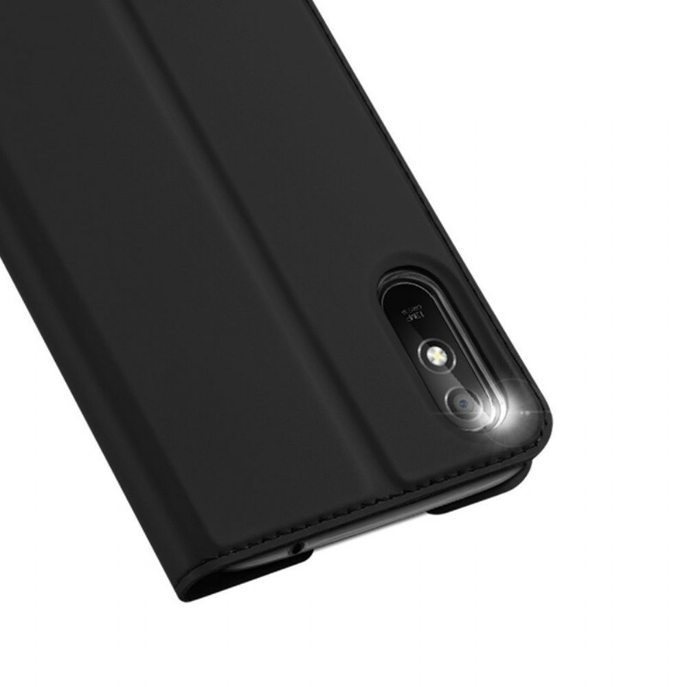 Bescherming Hoesje voor Xiaomi Redmi 9A Folio-hoesje Dux Ducis Pro-skin