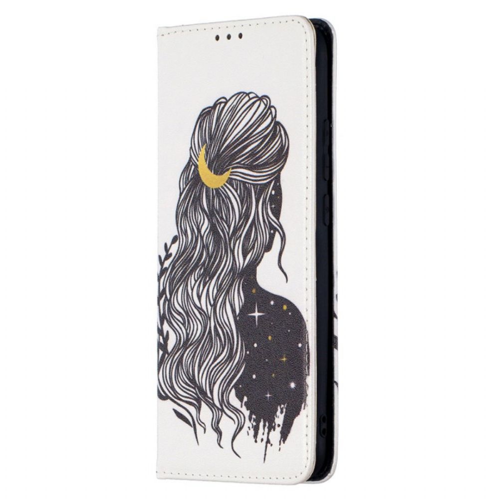 Bescherming Hoesje voor Xiaomi Redmi 9A Folio-hoesje Mooi Haar