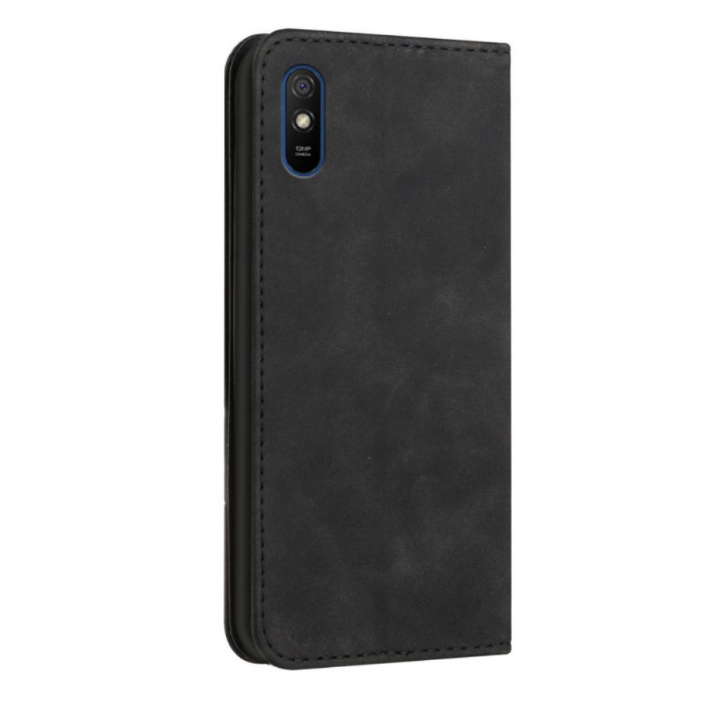 Bescherming Hoesje voor Xiaomi Redmi 9A Folio-hoesje S-design Lederen Stijl