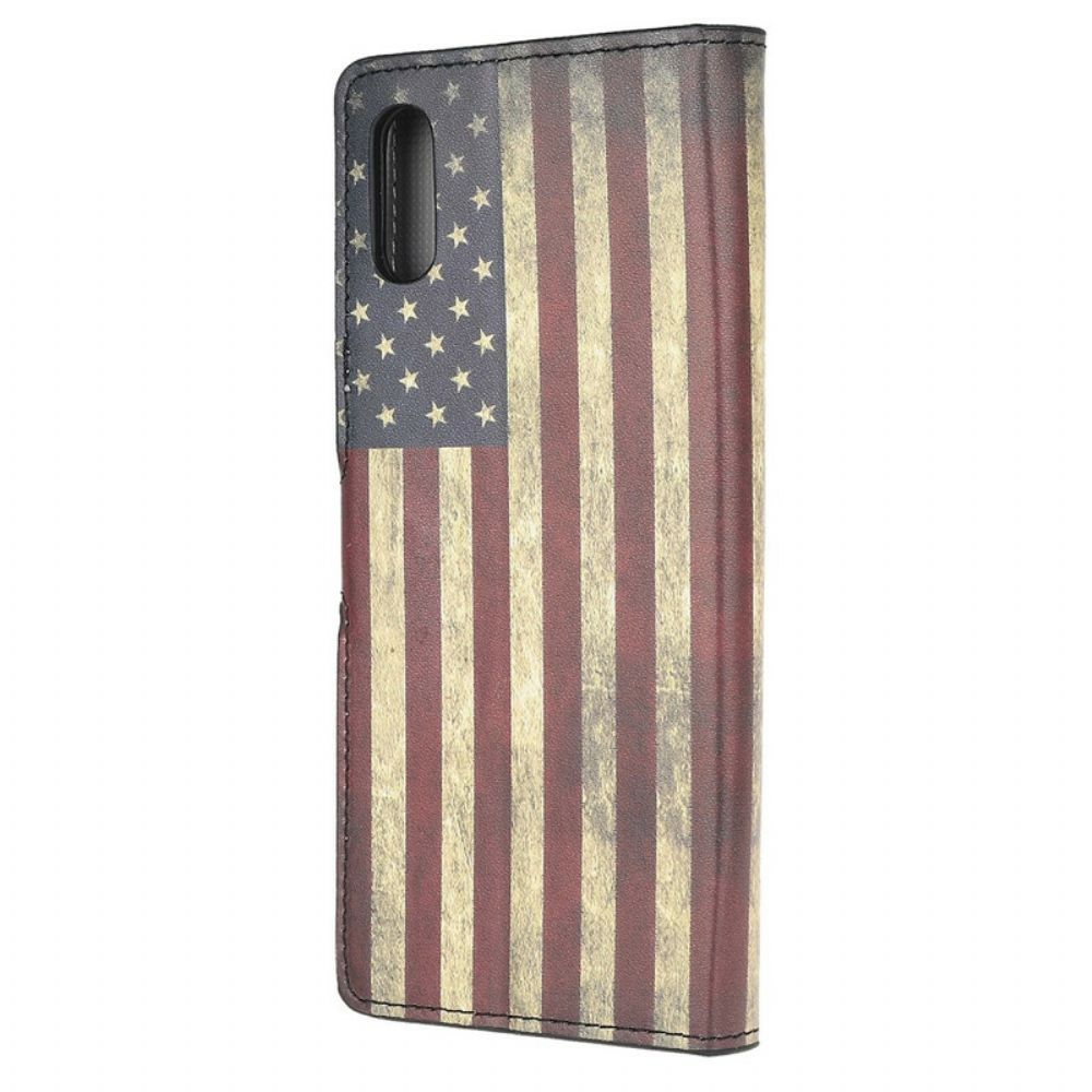 Folio-hoesje voor Xiaomi Redmi 9A Amerikaanse Vlag