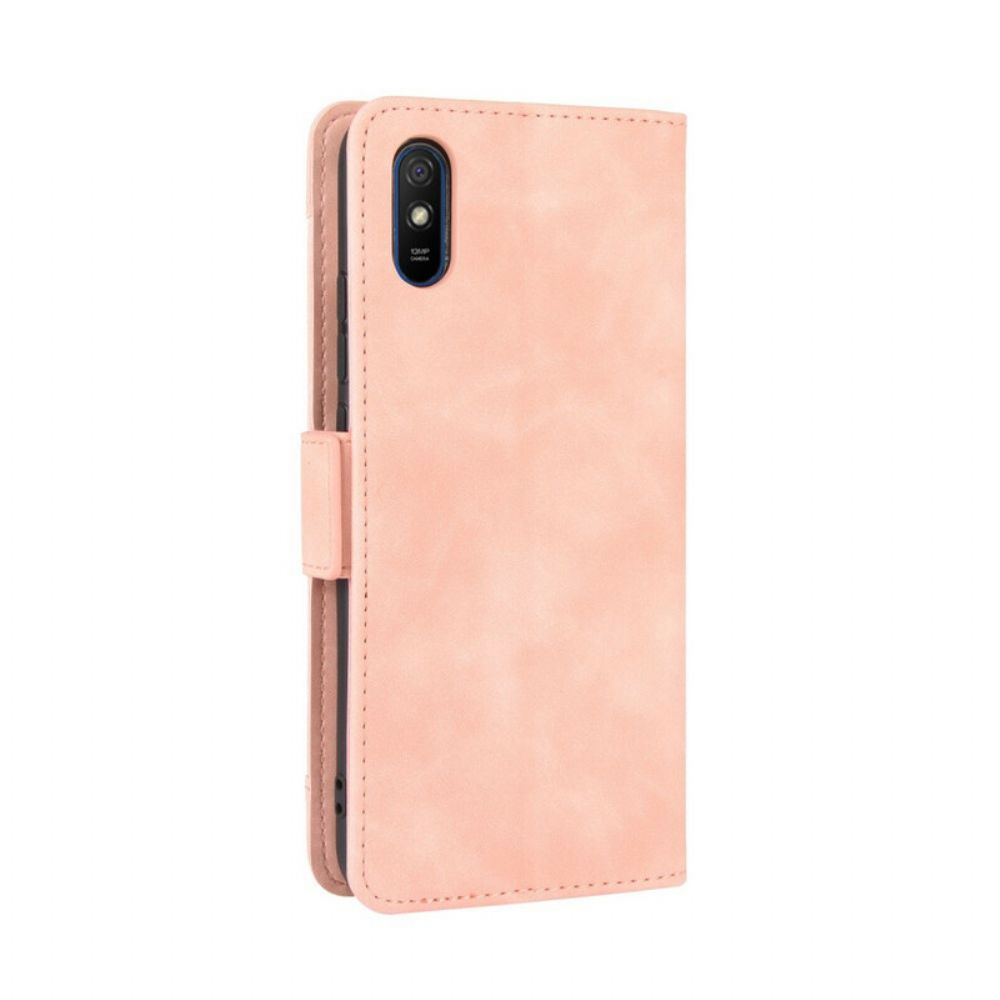 Folio-hoesje voor Xiaomi Redmi 9A Eerste Klas Multi-kaart