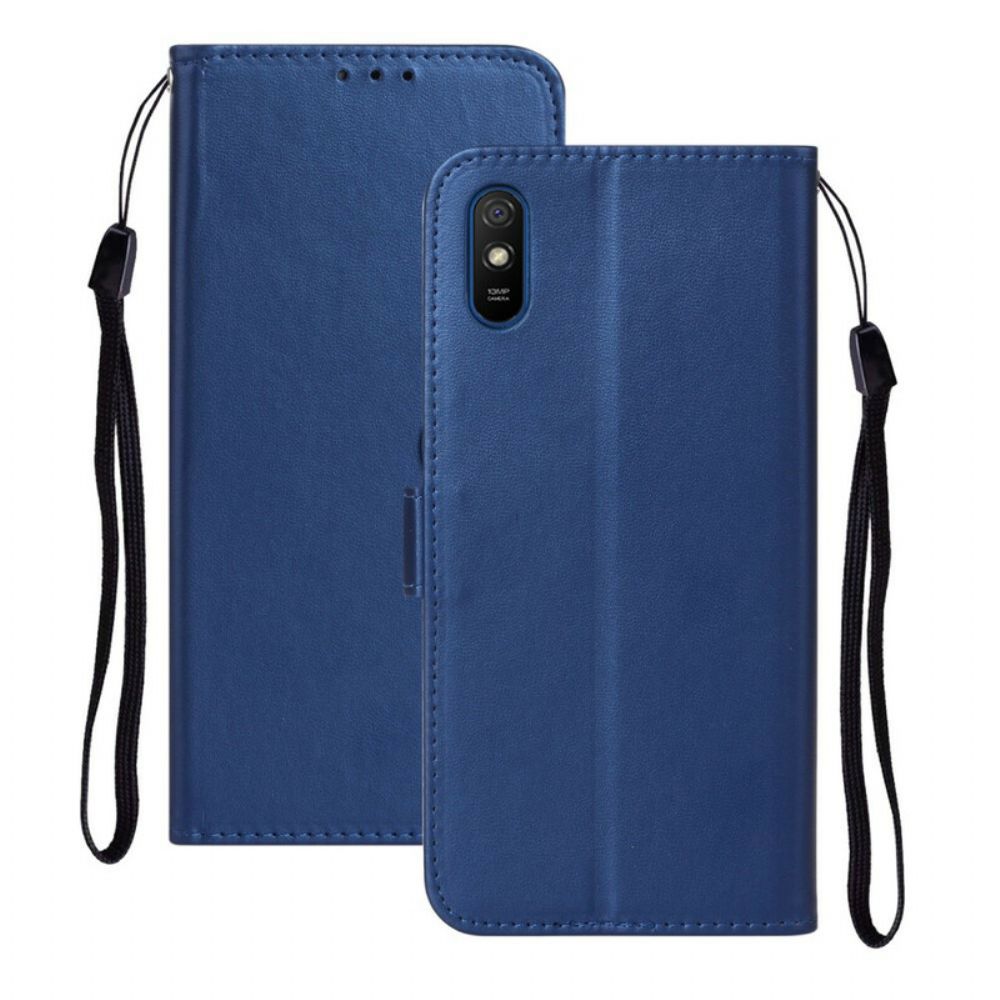 Folio-hoesje voor Xiaomi Redmi 9A Effen Kleur Serie