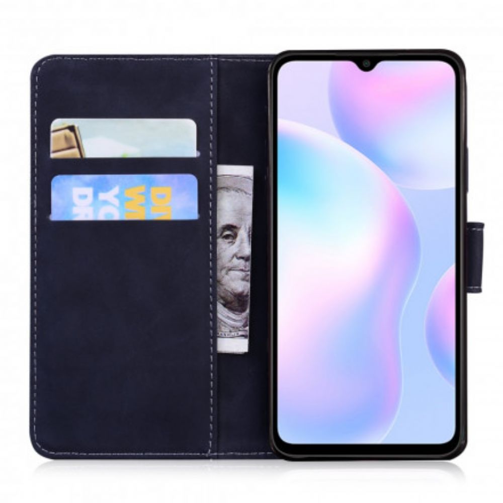 Folio-hoesje voor Xiaomi Redmi 9A Kunstleer Nieuwe Kleuren