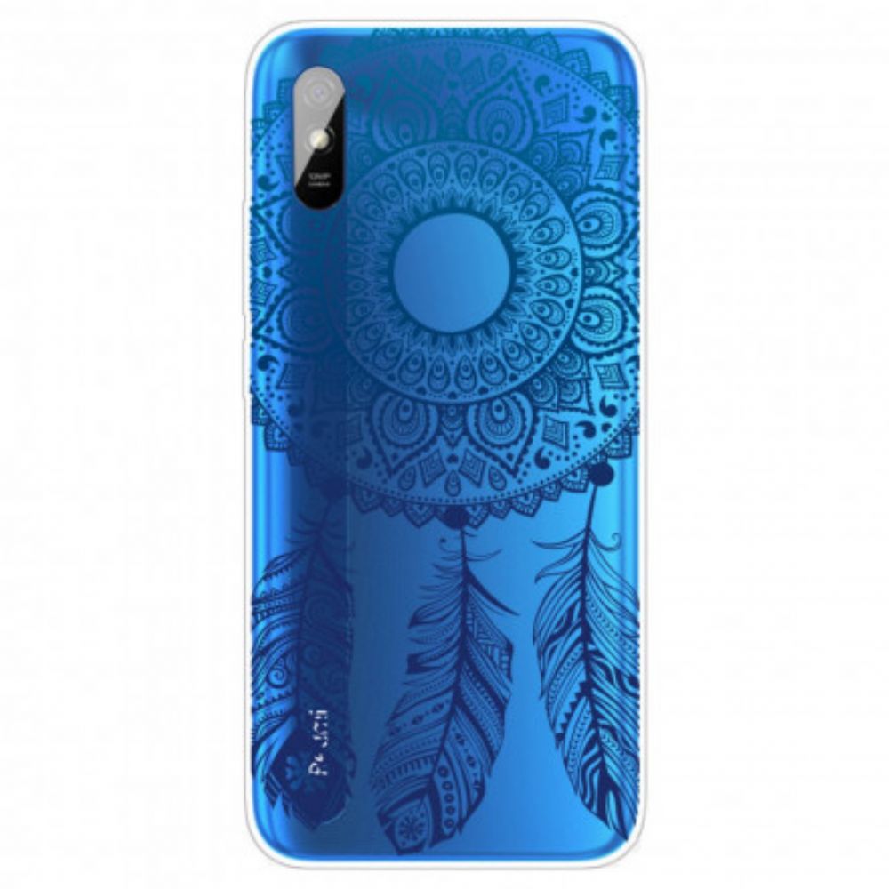 Hoesje voor Xiaomi Redmi 9A Enkelvoudige Bloemenmandala