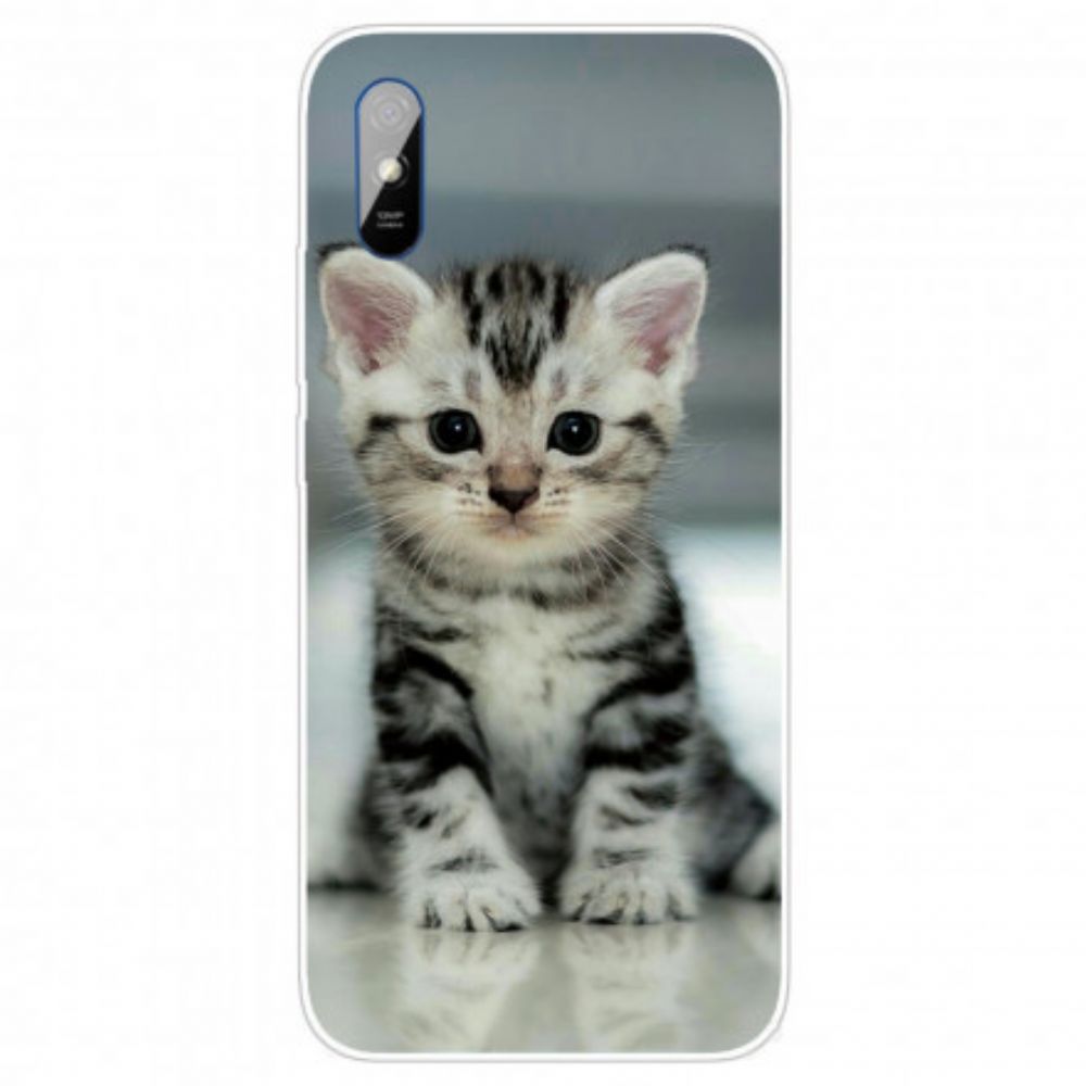 Hoesje voor Xiaomi Redmi 9A Kitten Kitten