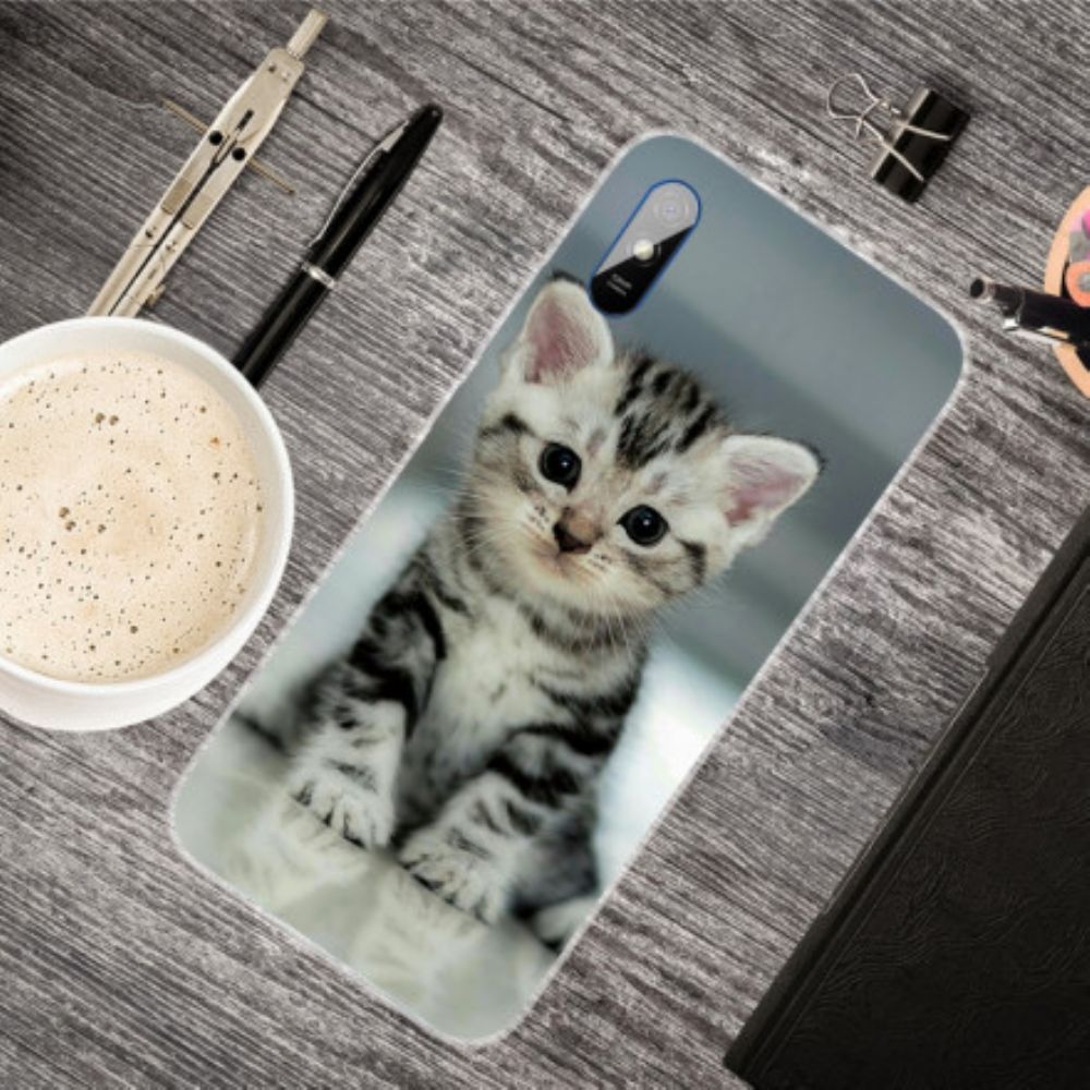 Hoesje voor Xiaomi Redmi 9A Kitten Kitten