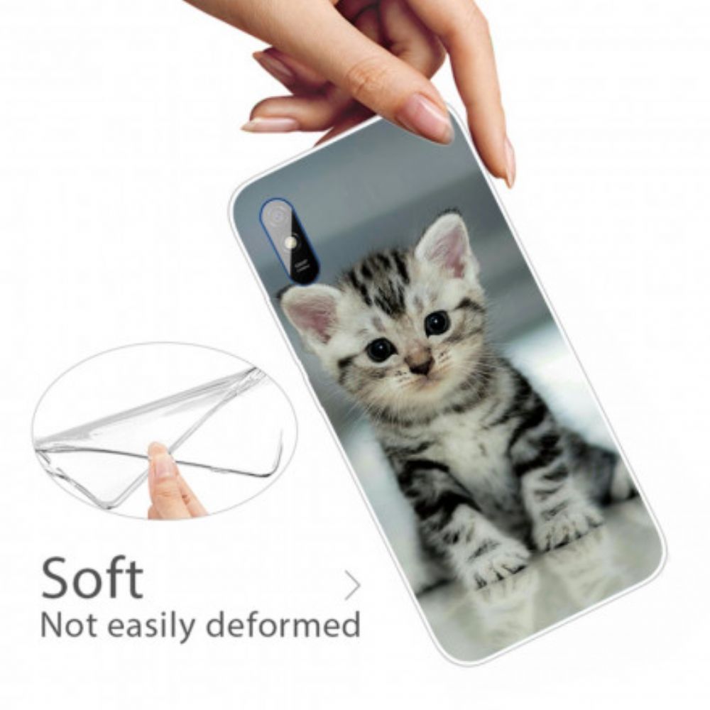 Hoesje voor Xiaomi Redmi 9A Kitten Kitten