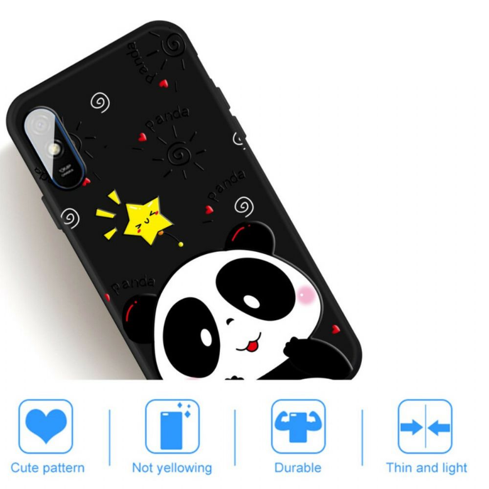 Hoesje voor Xiaomi Redmi 9A Pandaster