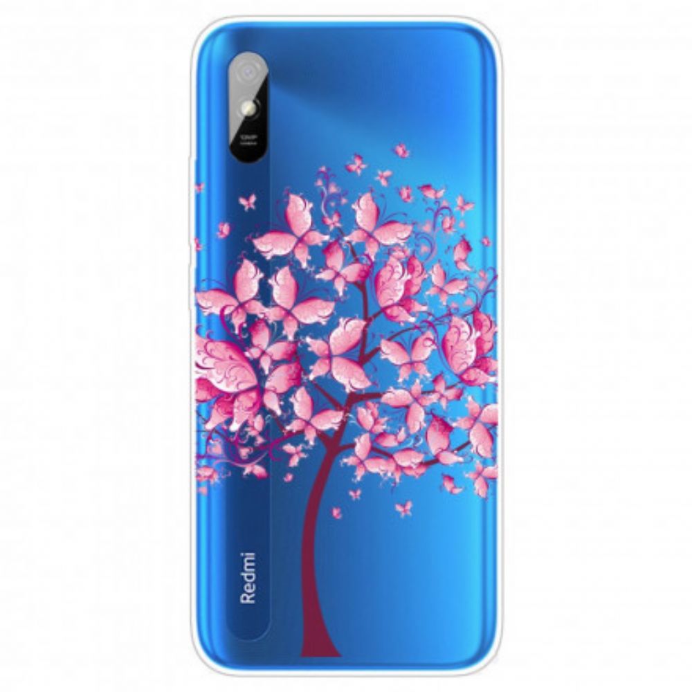 Hoesje voor Xiaomi Redmi 9A Roze Boom Top