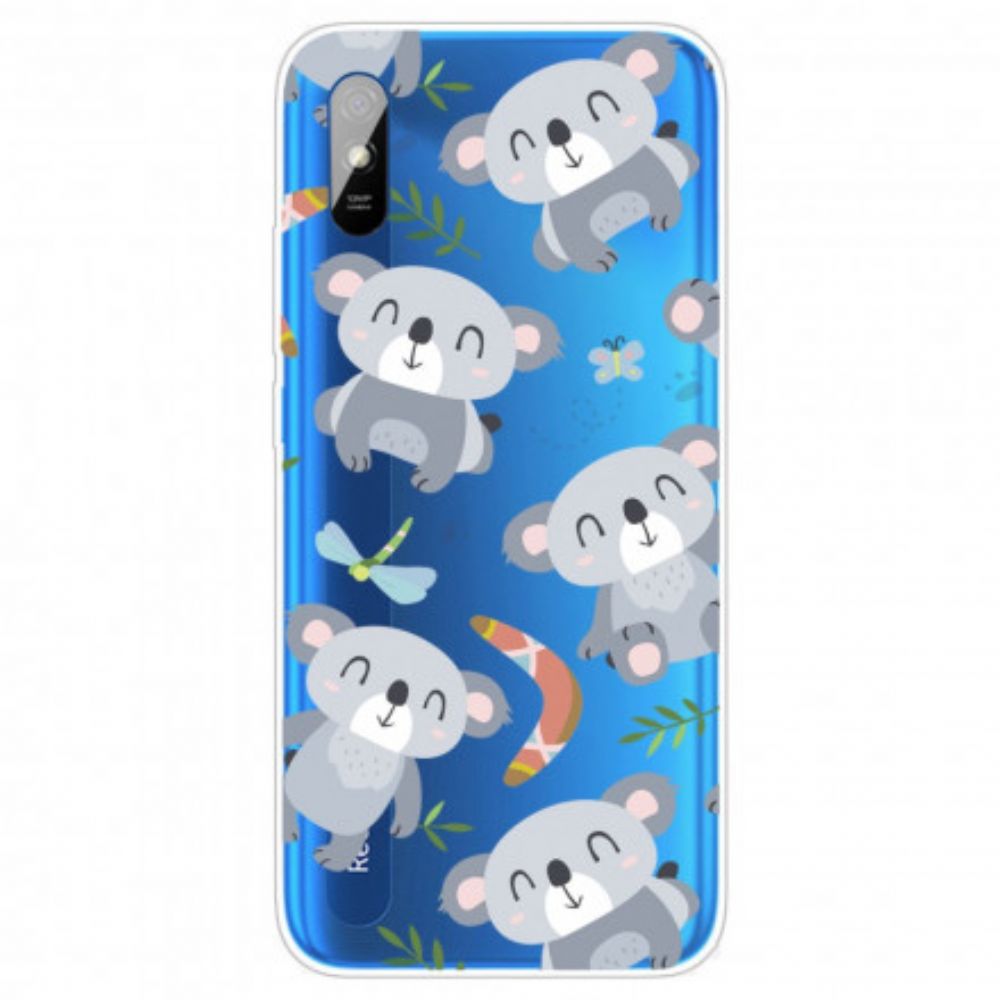 Hoesje voor Xiaomi Redmi 9A Schattige Koala's