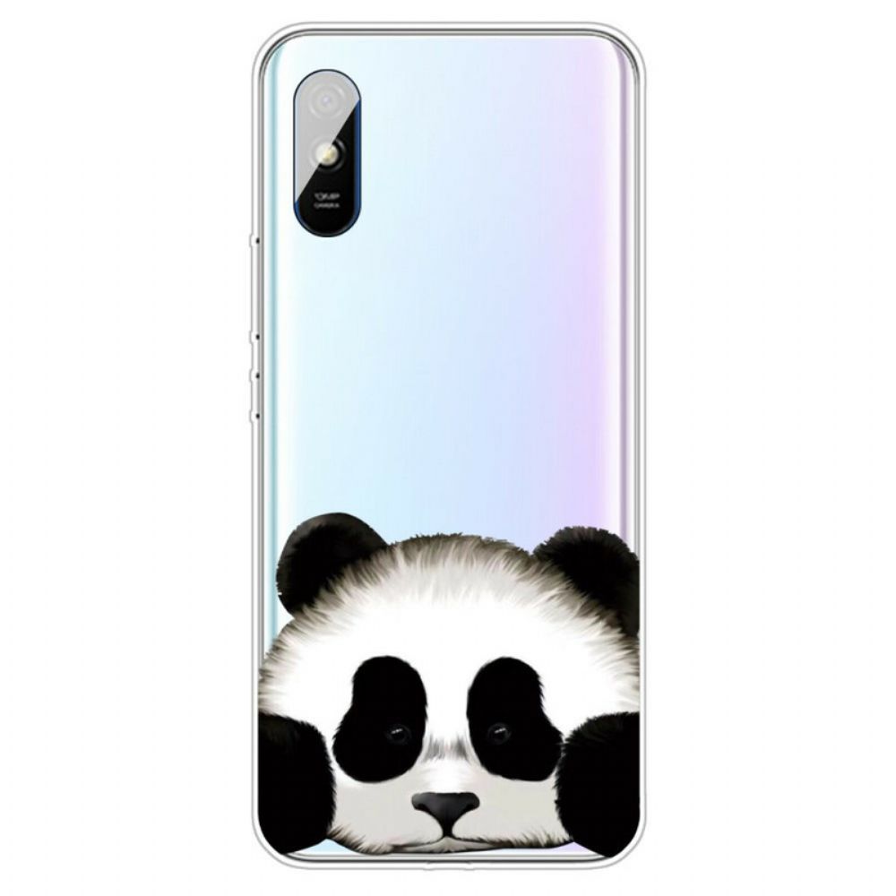 Hoesje voor Xiaomi Redmi 9A Transparante Panda