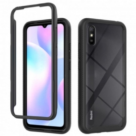 Telefoonhoesje voor Xiaomi Redmi 9A Hybride Siliconen Randen