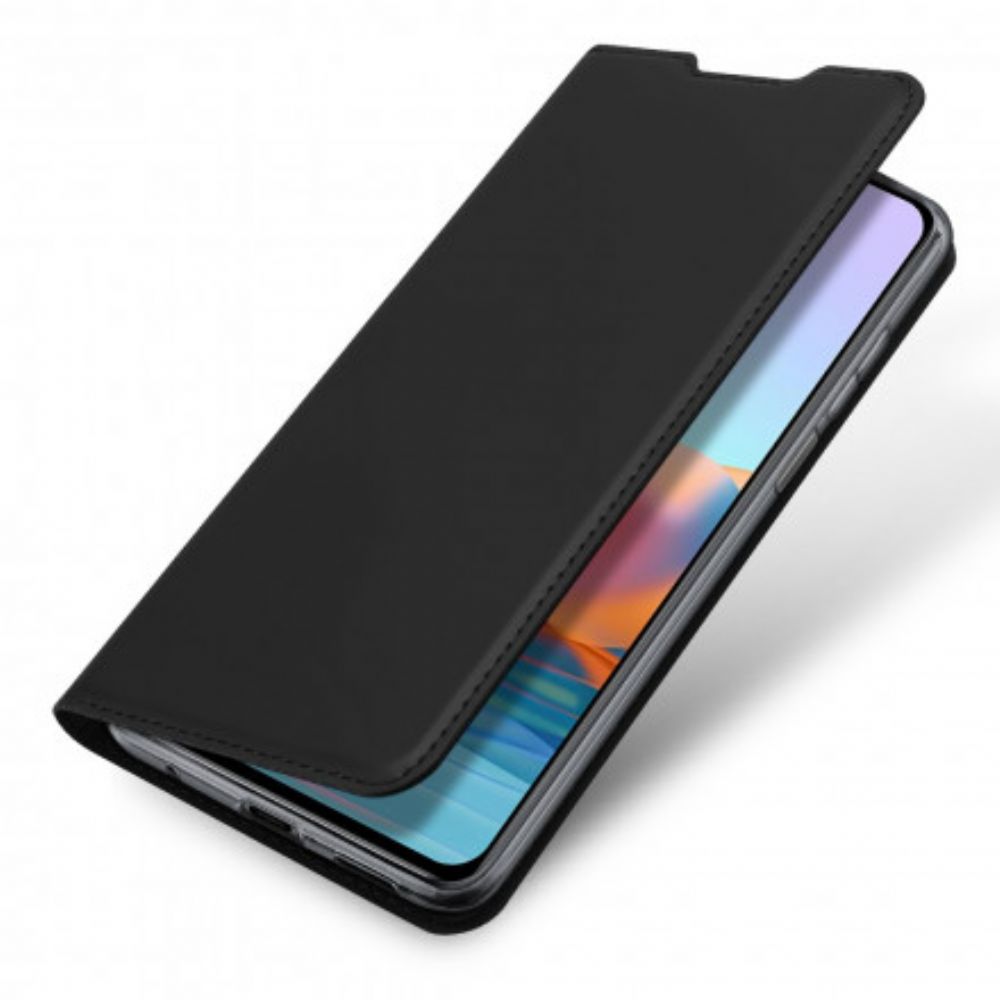 Bescherming Hoesje voor Xiaomi Redmi Note 10 Pro Folio-hoesje Dux Ducis Pro-skin