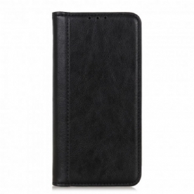 Bescherming Hoesje voor Xiaomi Redmi Note 10 Pro Folio-hoesje Gespleten Lychee Leer