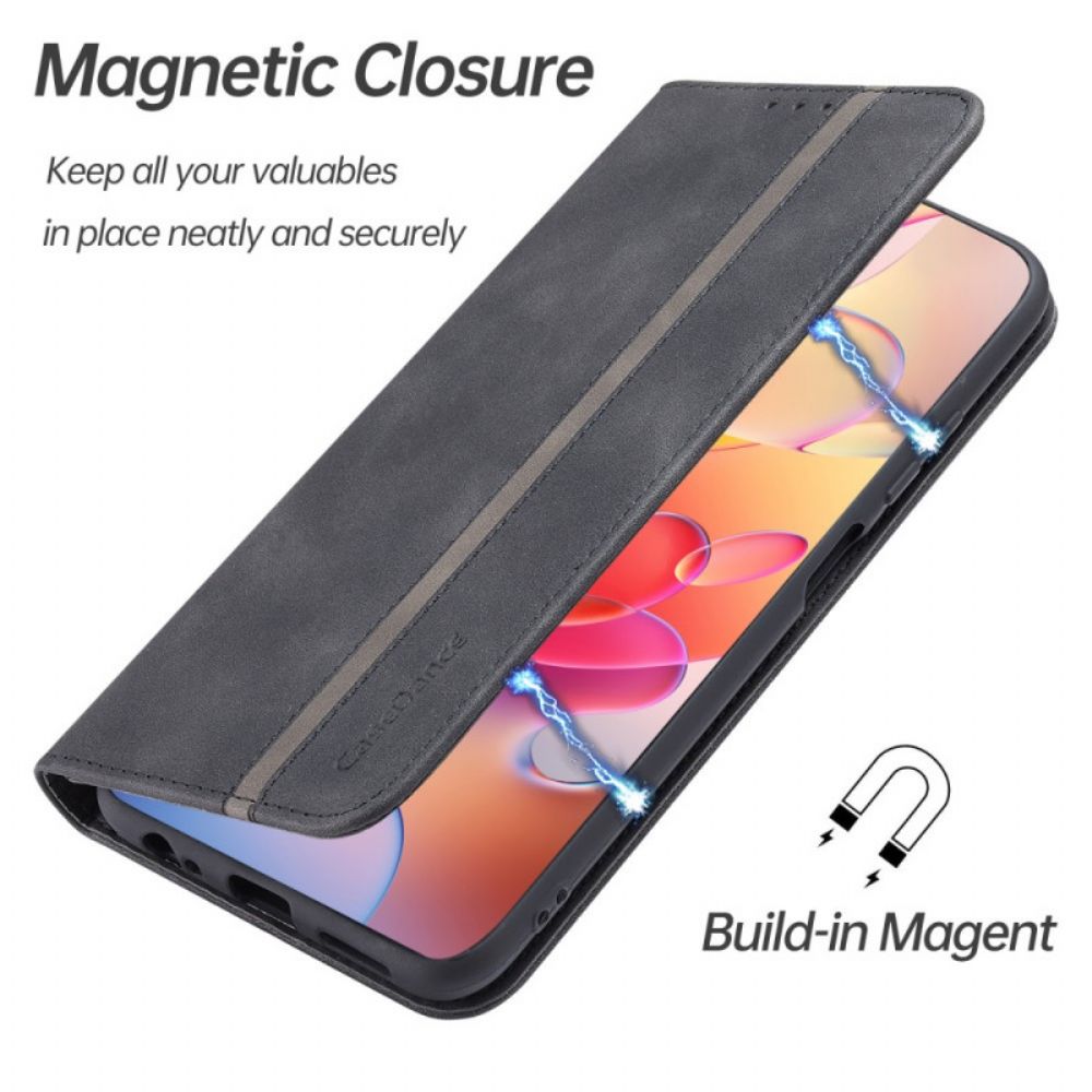 Bescherming Hoesje voor Xiaomi Redmi Note 10 Pro Folio-hoesje Kunstleer Casedance