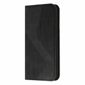 Bescherming Hoesje voor Xiaomi Redmi Note 10 Pro Folio-hoesje S-design Lederen Stijl