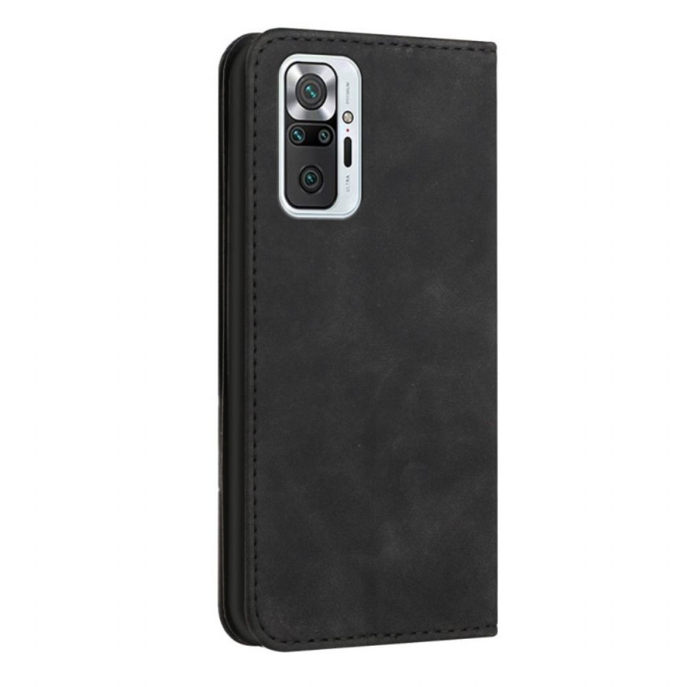 Bescherming Hoesje voor Xiaomi Redmi Note 10 Pro Folio-hoesje S-design Lederen Stijl