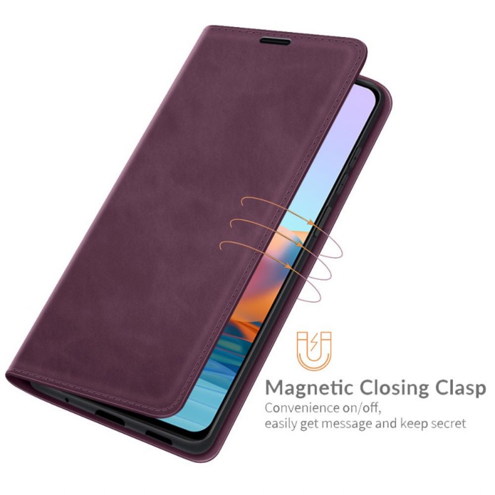 Bescherming Hoesje voor Xiaomi Redmi Note 10 Pro Folio-hoesje Skin-touch Nieuwe Kleuren