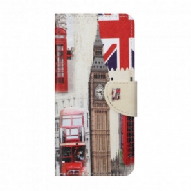 Flip Case voor Xiaomi Redmi Note 10 Pro Londen Leven