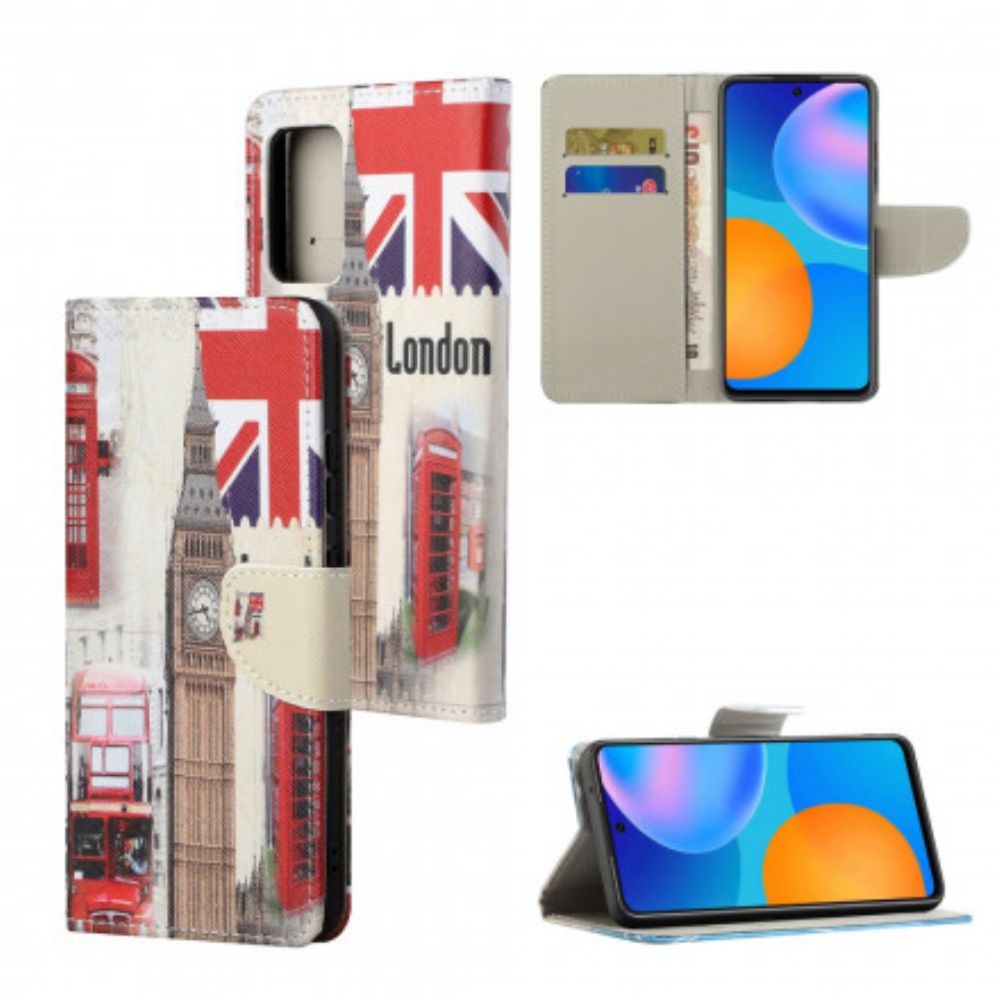 Flip Case voor Xiaomi Redmi Note 10 Pro Londen Leven