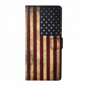 Folio-hoesje voor Xiaomi Redmi Note 10 Pro Amerikaanse Vlag