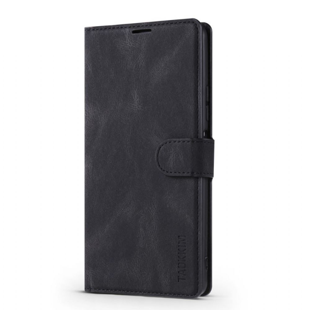 Folio-hoesje voor Xiaomi Redmi Note 10 Pro Taokkim Lederen Stijl